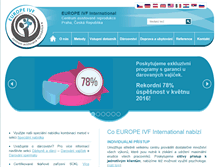 Tablet Screenshot of fertility-ivf.eu